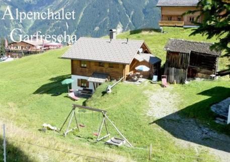 Villa Alpenchalet Garfrescha Sankt Gallenkirch Exterior foto